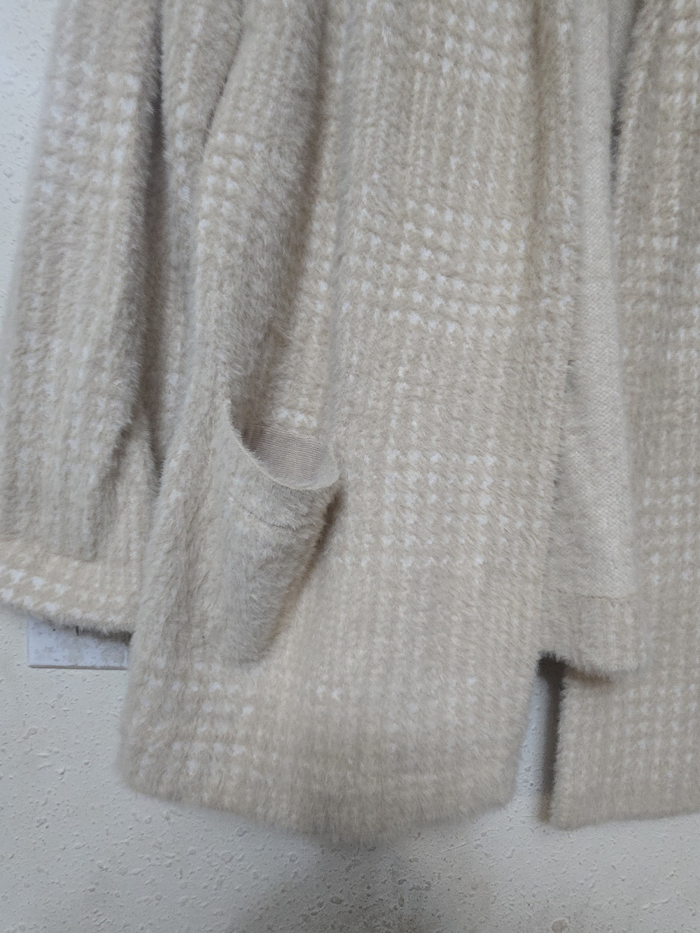 J. Jill Beige Knit Open-Front Cardigan - Picture 2 of 10